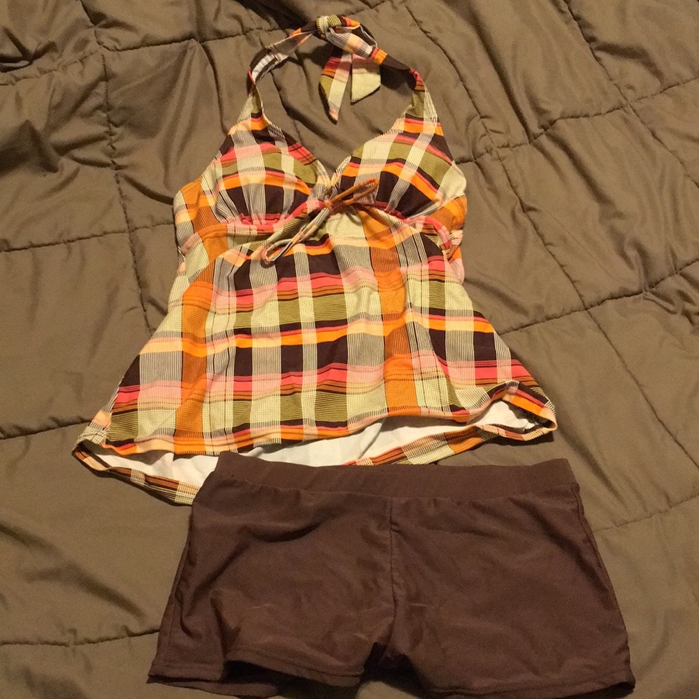 Tankini with shorts